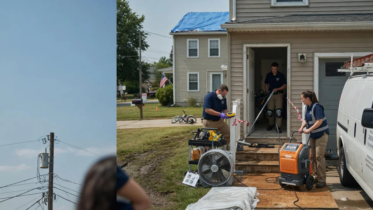 Water Damage Repair in Orrum, NC near me